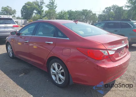 2011 Hyundai Sonata Limited from USA, damaged, VIN 5NPEC4AC7BH125077